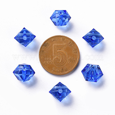 Прозрачные акриловые бусины&nbsp;TACR-S154-15B-86-1