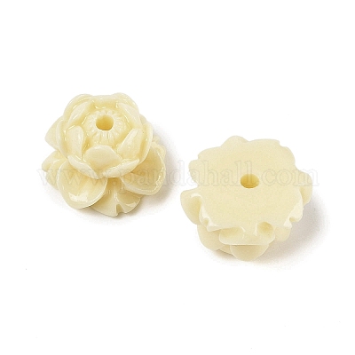 Perle intagliate in corallo sintetico&nbsp;CORA-U002-C01-1