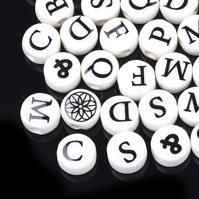 Фарфоровые бусины ручной работы PORC-Q259-04-1