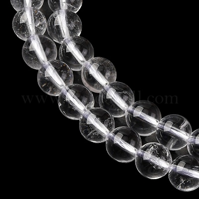 Круглые бусины из натурального кварца класса А G-H1648-6mm-01N-A-1
