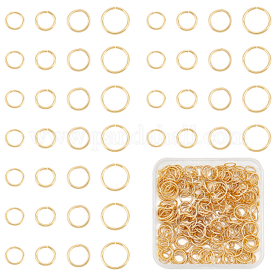 4 стиль 304 нержавеющая сталь кольца для прыжков STAS-UN0058-01-1