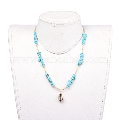 Бисера ожерелья NJEW-JN02728-05-1