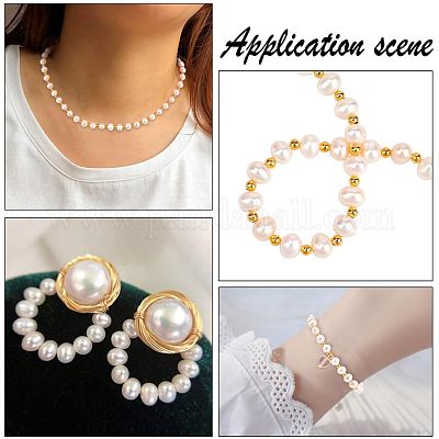 2 нить бусин из натурального культивированного пресноводного жемчуга PEAR-NB0001-23A-1