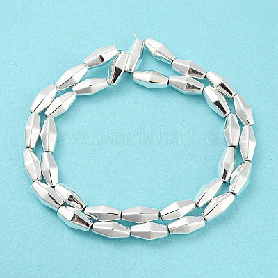 Гальванические нити синтетических магнитных гематитовых бусин G-Z032-A01-01S-1