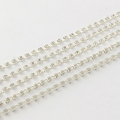 Латунные цепочки из страз со стразами CHC-R120-05-1