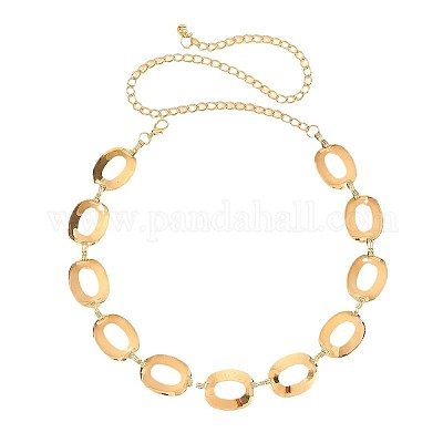 Сплав овальные звенья цепи поясные ремни цепи для женщин FS-WGBA6EA-01-1