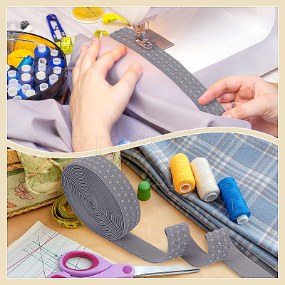 5 ярд плоский полиэфирный эластичный резиновый шнур с вышивкой/лента OCOR-WH0016-10A-1