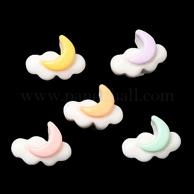 Cartoon-Cabochons aus undurchsichtigem Harz&nbsp;RESI-C039-01H-1