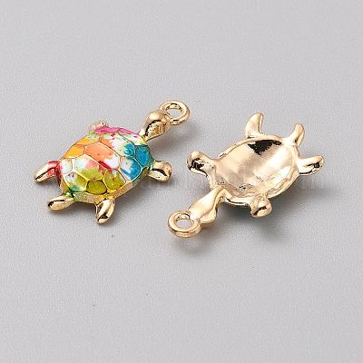 Подвески из эмали и сплава&nbsp;FIND-CJC0027-01G-06-1