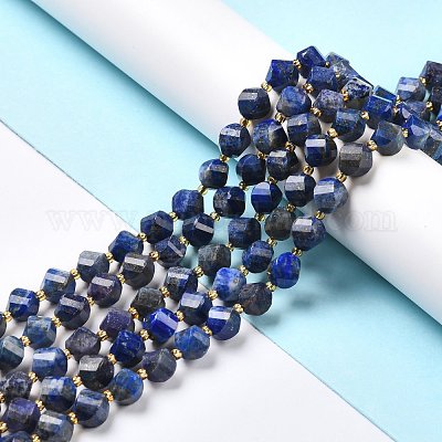 Natürlicher Lapislazuli Perlenstränge&nbsp;G-L579-02-1