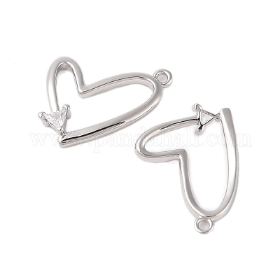 Стеклянные подвески с прозрачными стразами KK-N254-63P-1