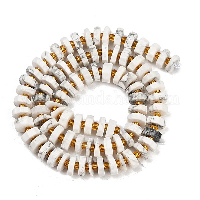 Природные Говлит бисер нитей G-F796-A01-01-1