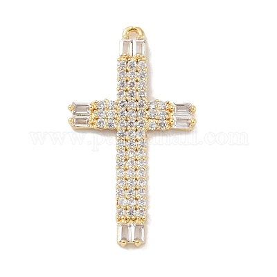 Стойки обшивки латунь микро проложить Циркон подвеску KK-A224-16G-1