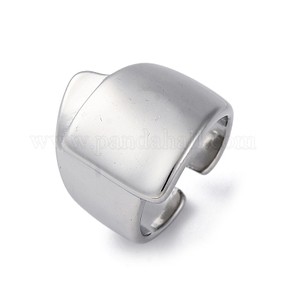 Регулируемые манжетные кольца из нержавеющей стали 304 RJEW-Q020-13P-1