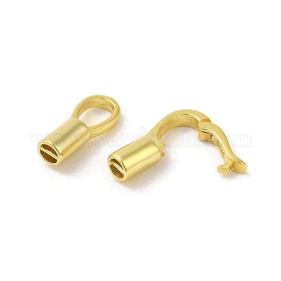 Покрытие стойки 925 застежка из стерлингового серебра STER-G038-08G-1