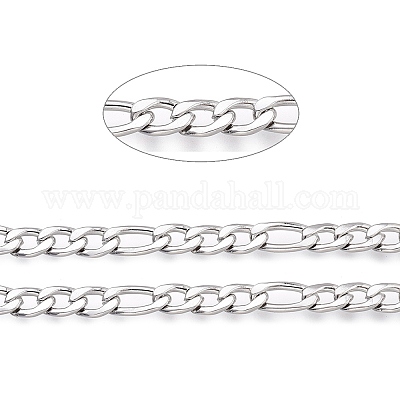 Цепь Figaro из нержавеющей стали 304 CHS-M003-12P-C-1