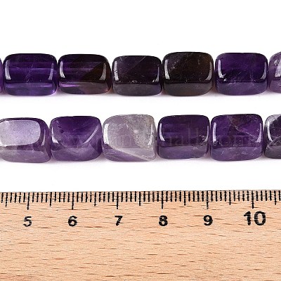 Природный аметист нитей бисера G-T138-109-1