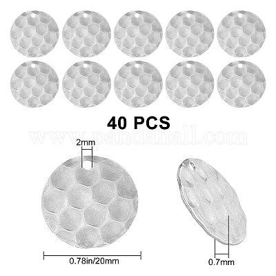 40 шт. подвески из нержавеющей стали 304 STAS-SC0002-63P-1