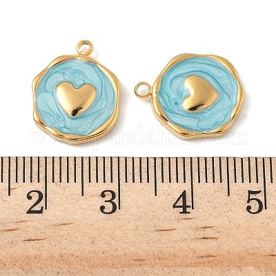 Подвески из эмалированной нержавеющей стали 304 STAS-U057-14G-02-1