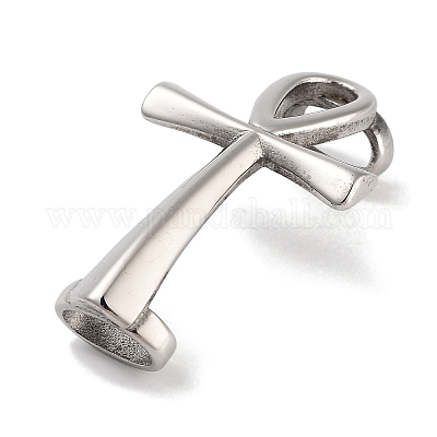 Не тускнеющие скользящие подвески/слайдерные бусины из нержавеющей стали марки 304 STAS-L274-008P-1