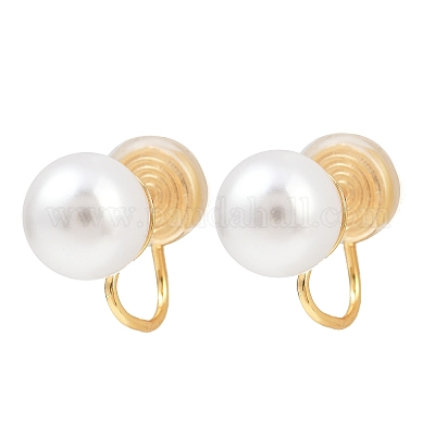 Серьги-манжеты из латуни EJEW-F376-02G-1