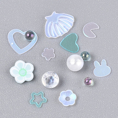 Кабошоны из полимерной глины ручной работы CLAY-N013-29B-1