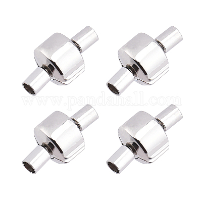 4 шт. европейские застежки из нержавеющей стали 304 с наконечниками для шнура&nbsp;STAS-DC0004-32-1
