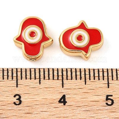 Стойки обшивки латунные бусины KK-H486-03G-1