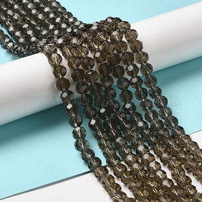 Прозрачные стеклянные бусины EGLA-A035-T8mm-D16-1