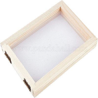 Изготовление деревянной бумаги DIY-WH0171-46A-1