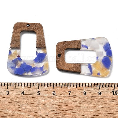 Подвески из смолы и ореха FIND-R051-02-1