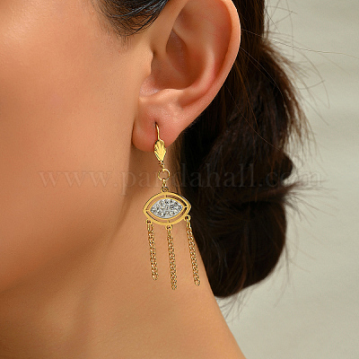 Серьги-кольца из нержавеющей стали 201 XR9561-1