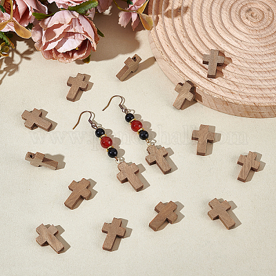 200шт деревянные подвески WOOD-UN0001-14B-1