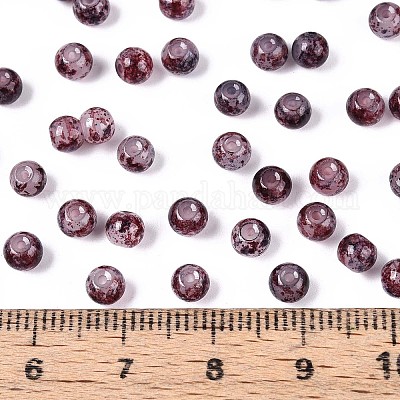 Краски для выпечки стеклянные бусины DGLA-T005-01A-08-1