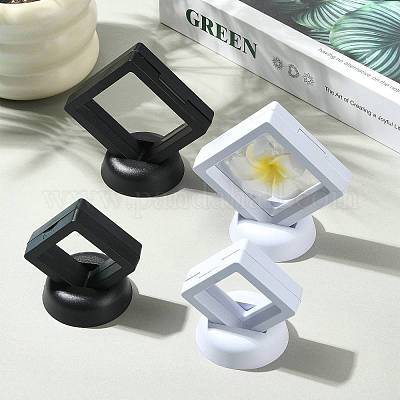 4шт 4 стиля пластиковый 3D плавающий держатель рамки дисплея&nbsp;ODIS-FS0001-02C-1