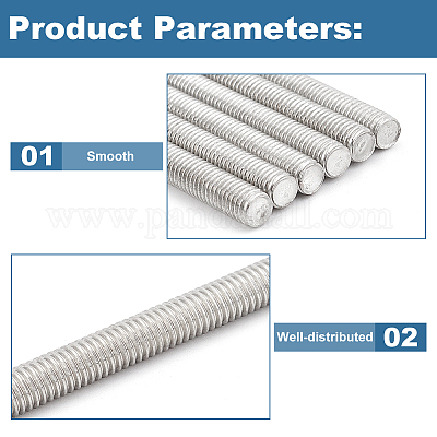 304 нержавеющая сталь m5 стержень с полной резьбой FIND-WH0290-51P-1