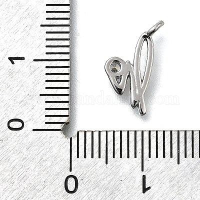 Латунные микро проложить кубического циркония подвески KK-B132-12P-H-1