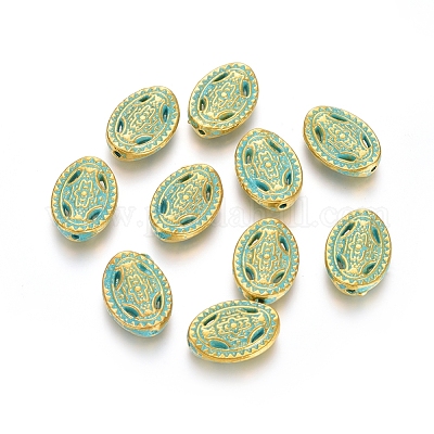 Сплавочные бусины PALLOY-L222-051GGP-1