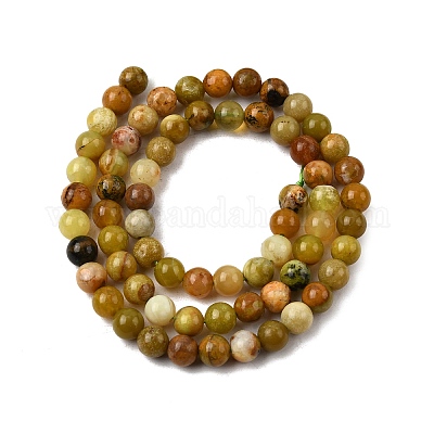 Естественный зеленый опал бисер нитей G-K245-A17-A02-01-1