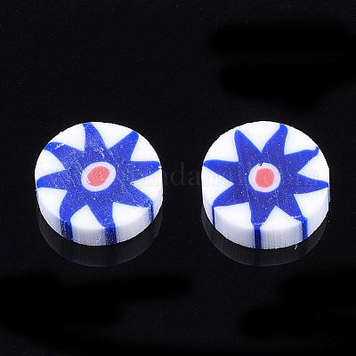 Кабошоны из полимерной глины ручной работы CLAY-S092-49-1