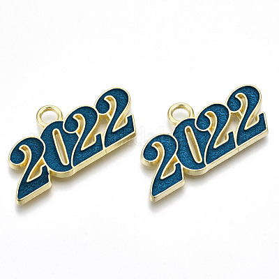 Подвески из эмали и сплава PALLOY-N160-001-02G-RS-1