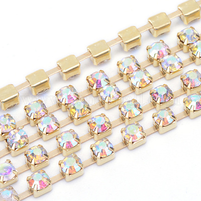 Цепочки из стразов CHC-T004-SS16-02C-1