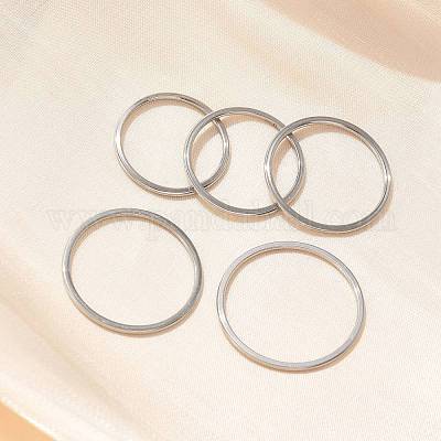 Кольца из нержавеющей стали 304 с гладкими полосами STAS-I160-E-P-1