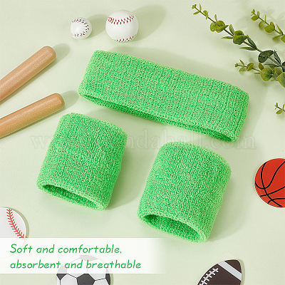 Рукава на локтях и повязка на голову из полиэстера AJEW-WH20010-49D-1