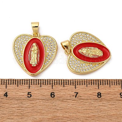 Латунные микро проложить кубического циркония подвески KK-D390-21G-01-1