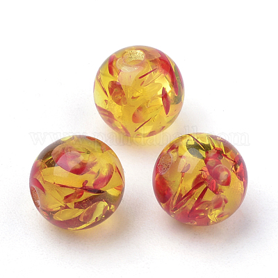 amber beads 10mm