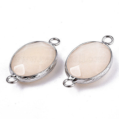 Натуральный белый нефрит соединения / разъемы G-T131-102-28-1