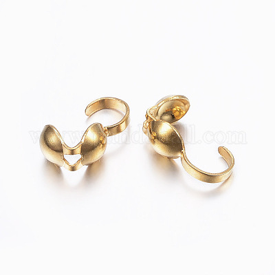 Наконечники бусин из нержавеющей стали 304 X-STAS-L187-07G-1