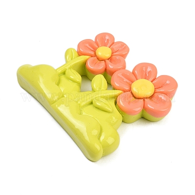 Непрозрачные кабошоны из смолы CRES-P037-01F-1