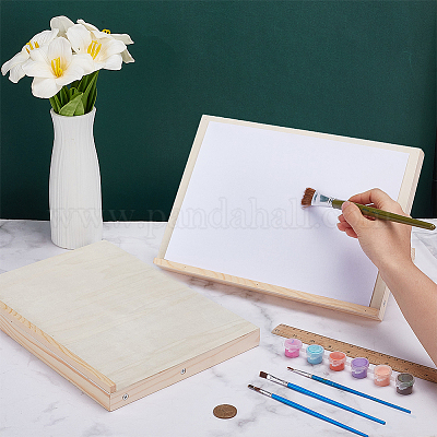 Деревянная настольная подставка-мольберт&nbsp;AJEW-WH0752-060-1